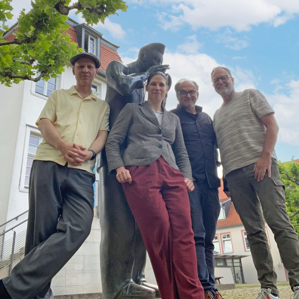 Jonas Lohse, Bettina Bohle, Uwe Hager und Arndt Weidler